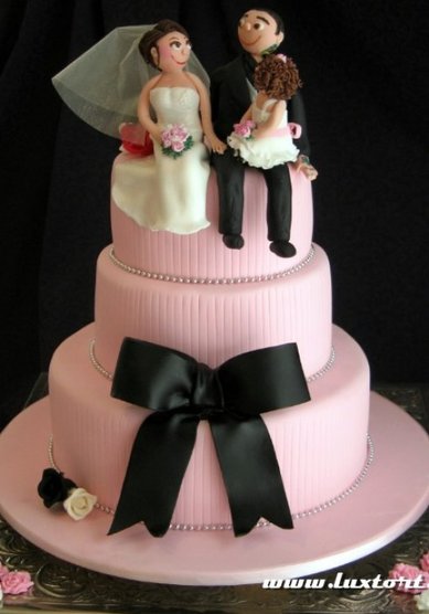 Свадебный торт 31-Л52494 - Кондитерская ЛюксТорт