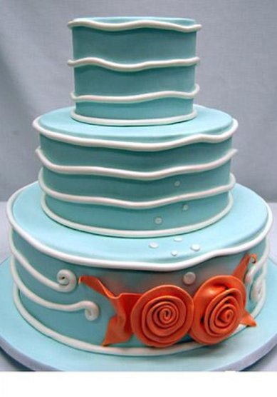 Торт на свадьбу C54579 - Торты на заказ CAKETOWN.RU