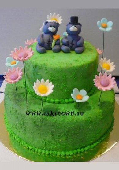 Торт на свадьбу C54587 - Торты на заказ CAKETOWN.RU