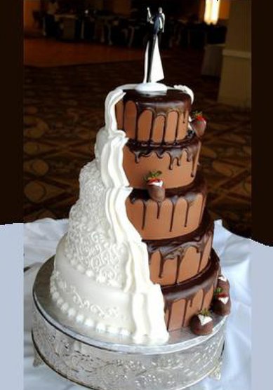 Свадебный торт C54594 - Торты на заказ CAKETOWN.RU