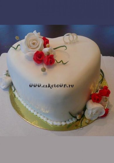 Торт на свадьбу C54609 - Торты на заказ CAKETOWN.RU