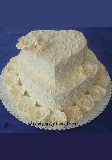 Торт на свадьбу C54615 - Торты на заказ CAKETOWN.RU