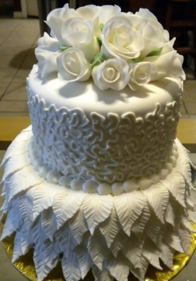 Свадебный торт C54616 - Торты на заказ CAKETOWN.RU