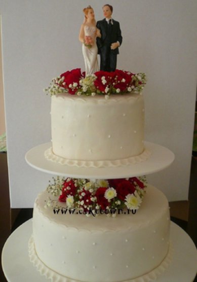 Торт на свадьбу C54627 - Торты на заказ CAKETOWN.RU