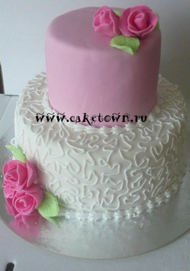 Свадебный торт C54632 - Торты на заказ CAKETOWN.RU