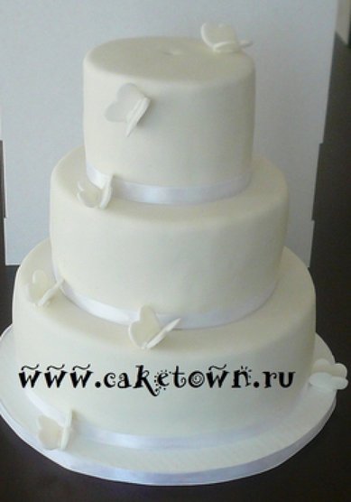 Торт на свадьбу C54633 - Торты на заказ CAKETOWN.RU