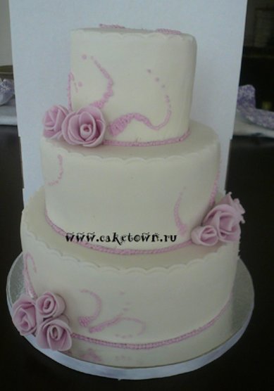 Свадебный торт C54634 - Торты на заказ CAKETOWN.RU