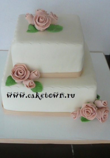 Торт на свадьбу C54635 - Торты на заказ CAKETOWN.RU