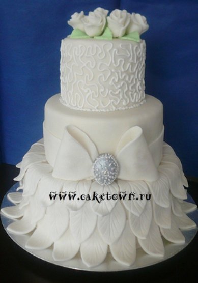 Торт на свадьбу C54641 - Торты на заказ CAKETOWN.RU