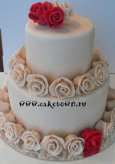Торт на свадьбу C54643 - Торты на заказ CAKETOWN.RU