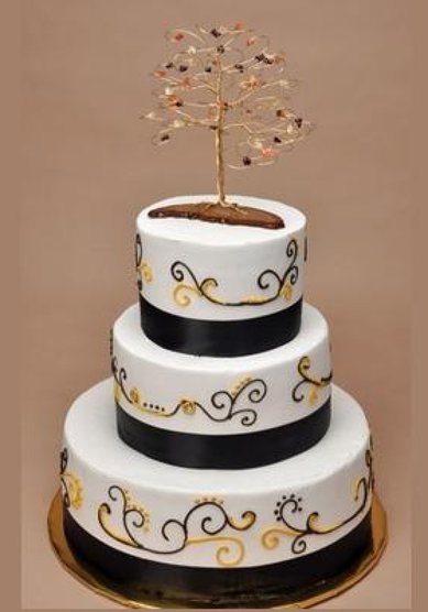 Свадебный торт C54646 - Торты на заказ CAKETOWN.RU