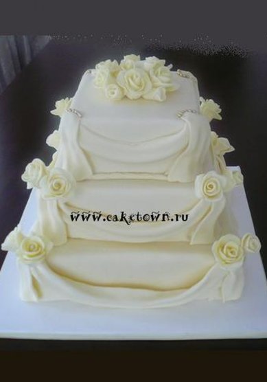 Торт на свадьбу C54647 - Торты на заказ CAKETOWN.RU