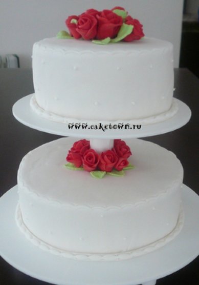 Свадебный торт C54650 - Торты на заказ CAKETOWN.RU