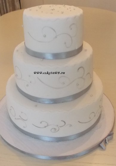 Свадебный торт C54654 - Торты на заказ CAKETOWN.RU