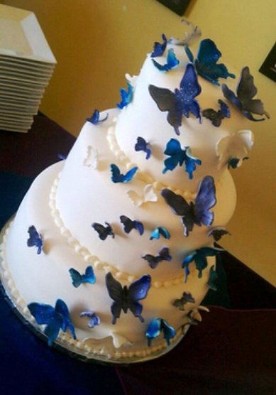 Торт на свадьбу C54663 - Торты на заказ CAKETOWN.RU