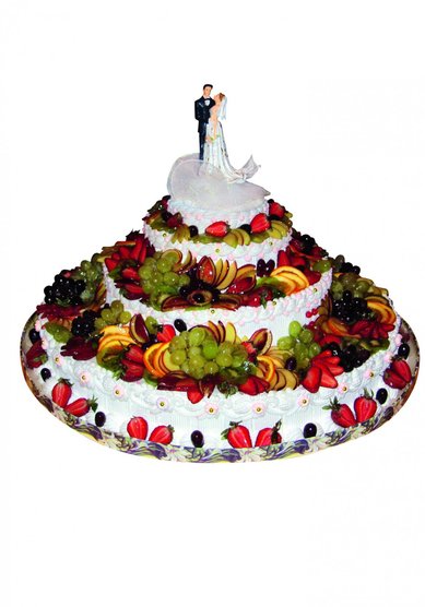 Торт на свадьбу Арт. №178 (В55657) - Компания Венский цех фабрики Большевик