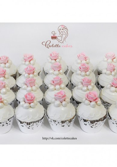 Свадебный торт Нежный капкейк (C65270) - Компания Colette Cakes