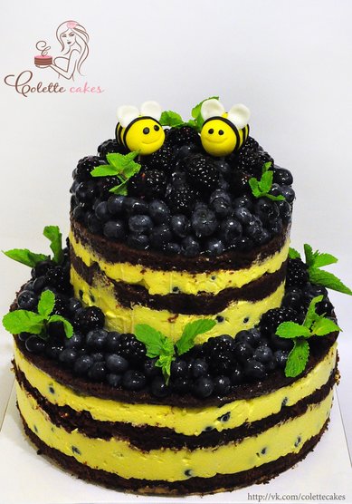 Свадебный торт Пчелки (C65284) - Компания Colette Cakes
