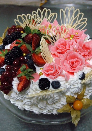 Свадебный торт P69048 - Компания Palati sweet-shop