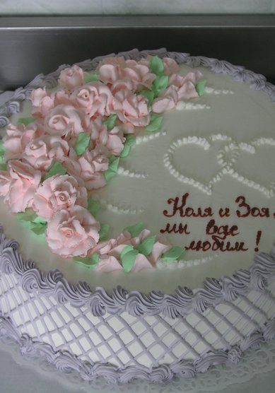 Свадебный торт P69076 - Компания Palati sweet-shop