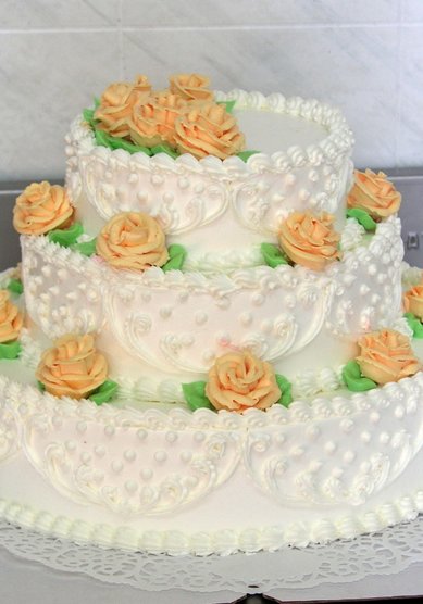 Свадебный торт P69078 - Компания Palati sweet-shop