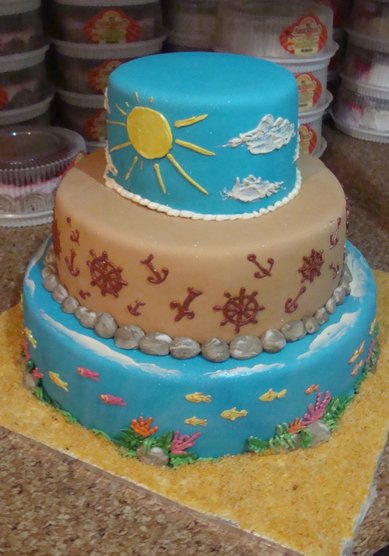 Свадебный торт P69080 - Компания Palati sweet-shop