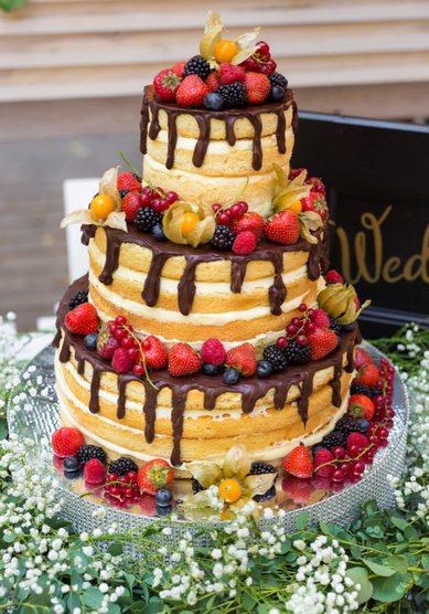 Торт на свадьбу U74587 - кафе-кондитерская Upside Down Cake