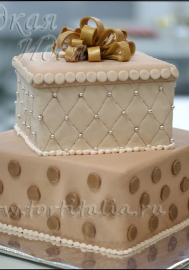 Свадебный торт Свадебный торт 004092 (С74810) - Кондитерская Сладкая идея