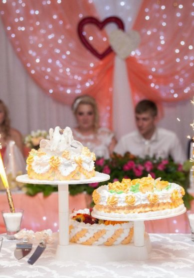 Торт на свадьбу Фейерверк для торта (К77911) - Компания КлюкVа