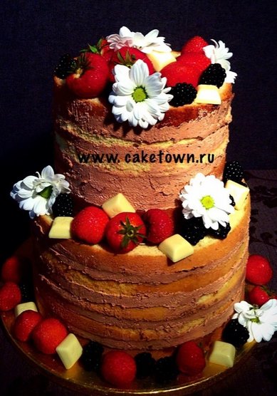 Торт на свадьбу C82977 - Торты на заказ CAKETOWN.RU