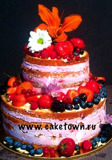 Свадебный торт C82982 - Торты на заказ CAKETOWN.RU