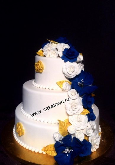 Свадебный торт C82990 - Торты на заказ CAKETOWN.RU