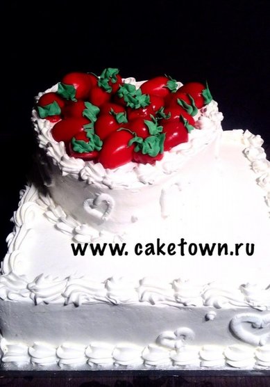 Свадебный торт C82992 - Торты на заказ CAKETOWN.RU