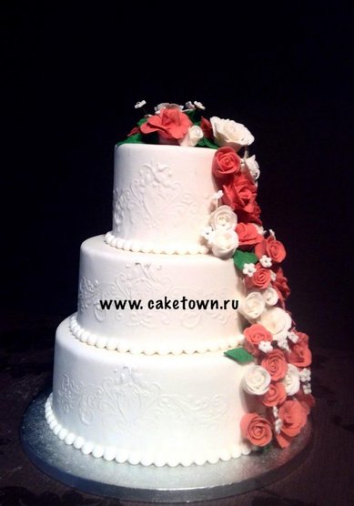 Свадебный торт C82994 - Торты на заказ CAKETOWN.RU