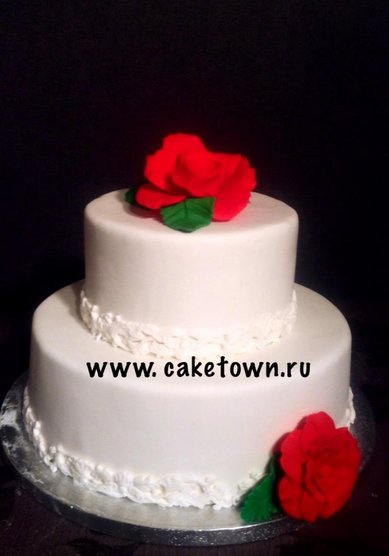 Торт на свадьбу C82997 - Торты на заказ CAKETOWN.RU