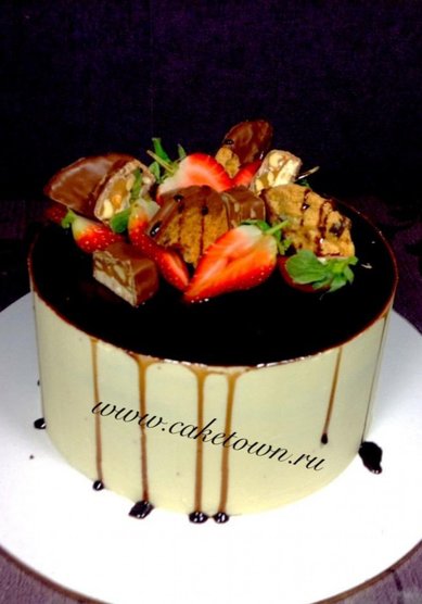 Свадебный торт C83002 - Торты на заказ CAKETOWN.RU