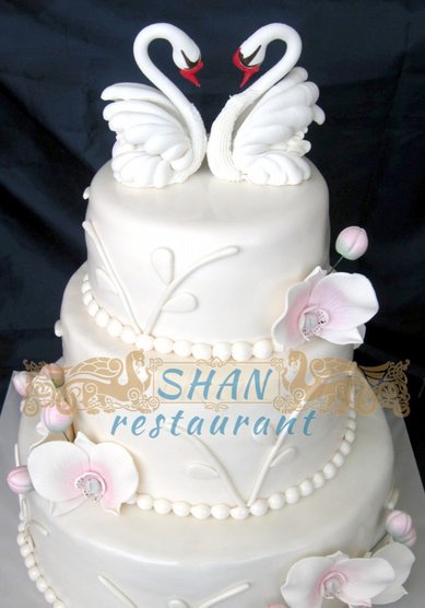 Торт на свадьбу Свадебный (Ш84807) - Компания Шан