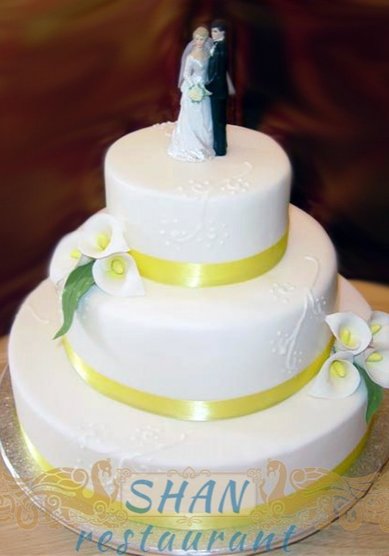 Свадебный торт Сахарный букет (Ш84814) - Компания Шан