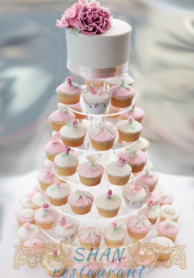 Торт на свадьбу Капкейки (Ш84817) - Компания Шан