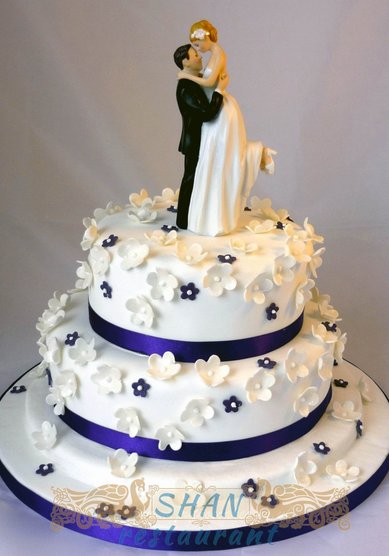 Свадебный торт Цветочная поляна (Ш84818) - Компания Шан