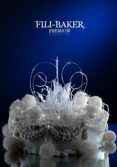 Свадебный торт Ф8694 - Компания Фили-Бейкер