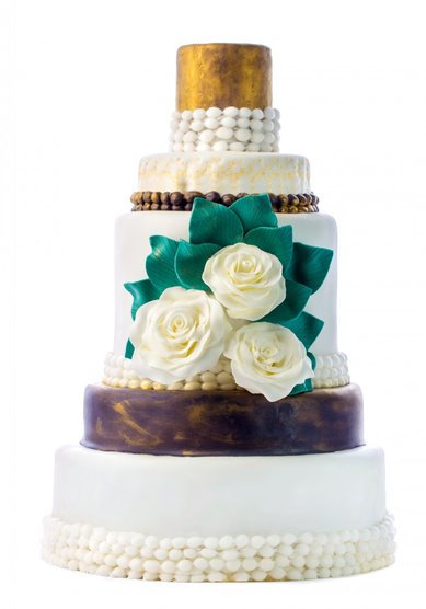 Торт на свадьбу Торт классический для 100 гостей (Н92021) - Компания Новотель Москва Сити / NOVOTEL Moscow City...