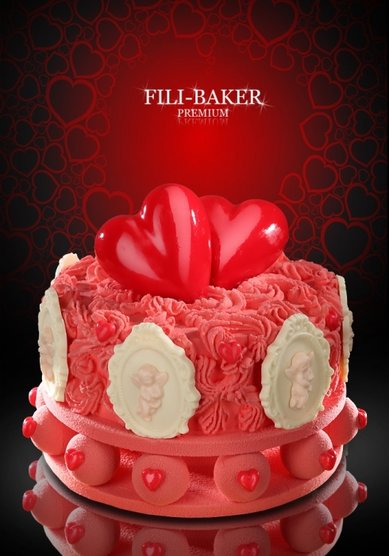 Свадебный торт Ф9436 - Компания Фили-Бейкер