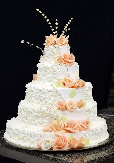 Торт на свадьбу А9499 - Компания Аквамарин