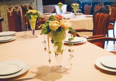 Цветочная композиция P187 - Флористическая мастерская Petite Fleur