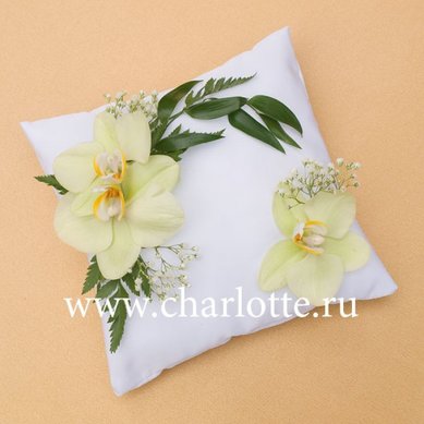 Подушка для колец Ф2307 - Цветочный салон Флорагранд.ру