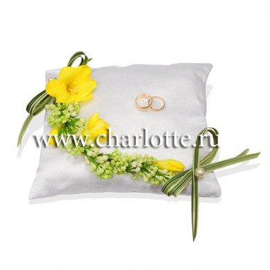 Подушка для колец Ф2308 - Цветочный салон Флорагранд.ру