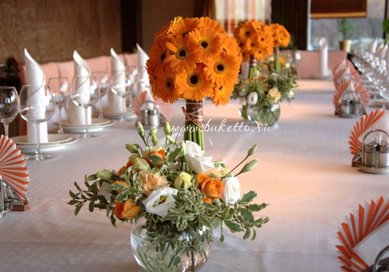 Цветочная композиция Б3853 - Флористическая мастерская Букетто