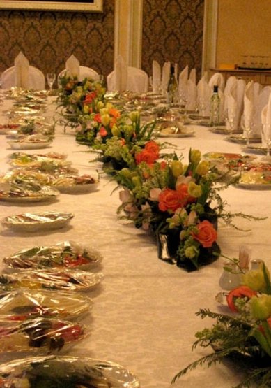 Цветочная композиция P473 - Флористическая мастерская Petite Fleur