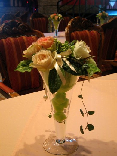 Цветочная композиция P477 - Флористическая мастерская Petite Fleur